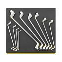 Набор двойных накидных ключей 10 шт. во вкладыше TCS, STAHLWILLE, 96830166, TCS 20/10, 6x7-30x32 мм