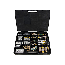 Комплект адаптеров для набора промывки систем кондиционирования, ECOTECHNICS, AEK102-N7-R5