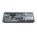 Набор инструмента 1/4" в ложементе, 54 предмета, HONITON IK-1200540B