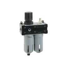 Фильтр-лубрикатор 20 микрон 1/4 1100 л/мин без манометра, AIGNEP, FR+L 1/4