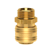 Муфта быстросъемная с наружной резьбой 1/2", LUDECKE, 131008000012, ES 12 A