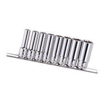 Набор удлиненных торцевых головок 3/8" с профилем Honidriver, 8 предметов, HONITON H-30008LS