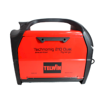 Сварочный полуавтомат + Маска сварщика, TELWIN, TECHNOMIG 210 Dual Synergic 230 V